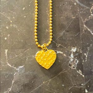 Gold Coach Long Necklace